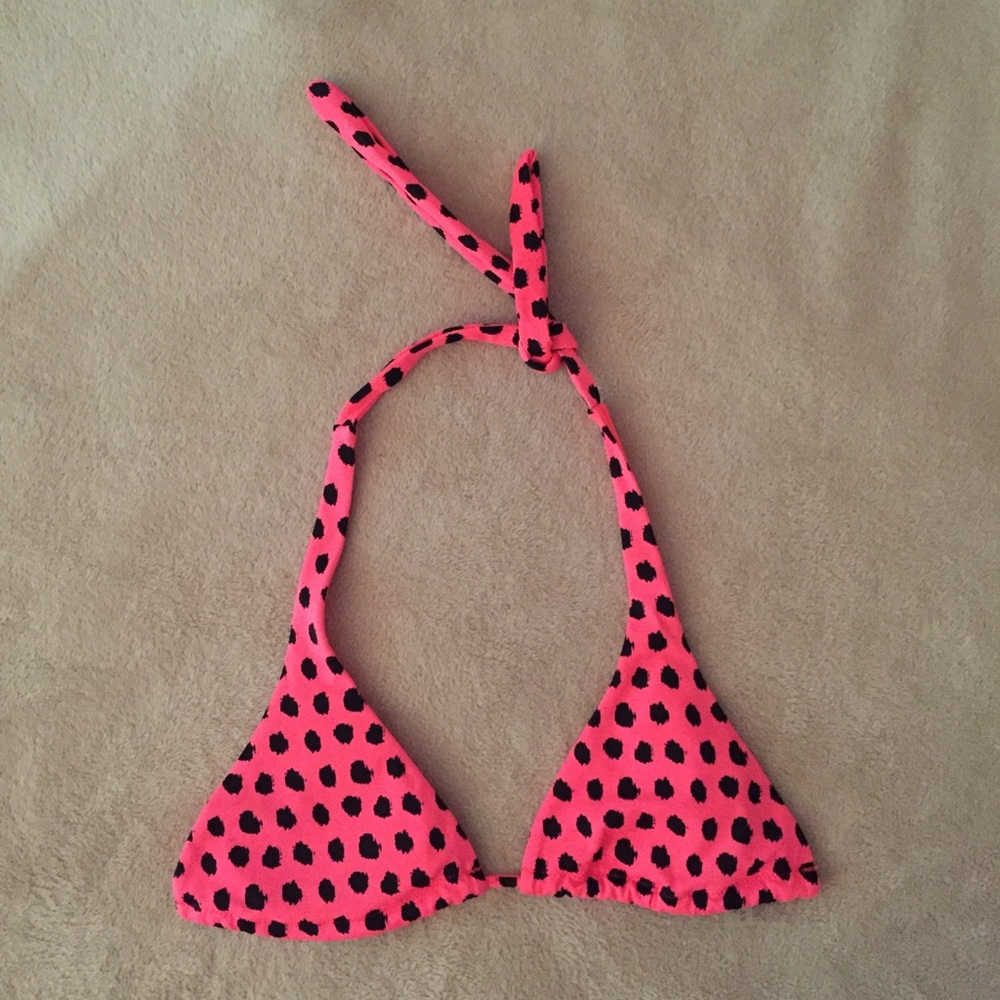 🌴Victoria’s Secret Pink Polka Dot Bikini Top